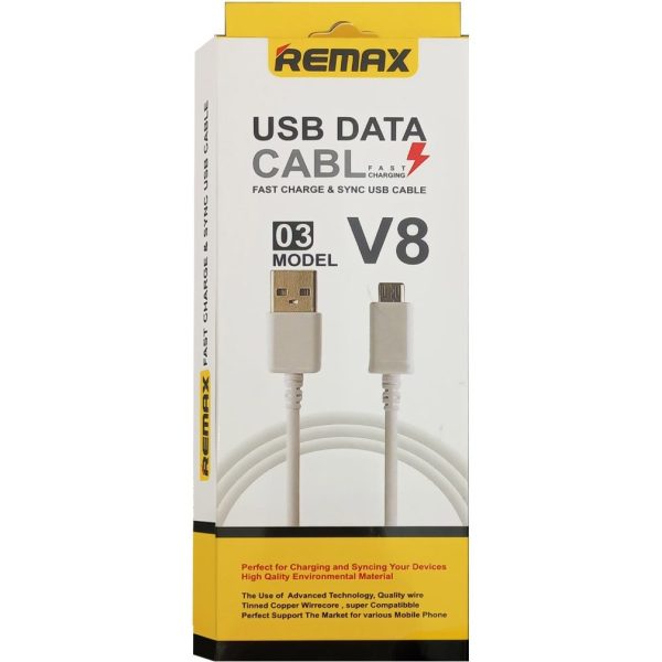 کابل شارژر میکرو یو اس بی فست شارژ و دیتا REMAX مدل 03 - تصویر 4