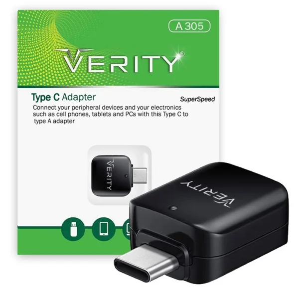 مبدل OTG USB-C وریتی مدل A305 - تصویر 3