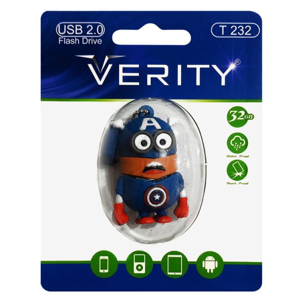 فلش 32G  verity T232 عروسکی