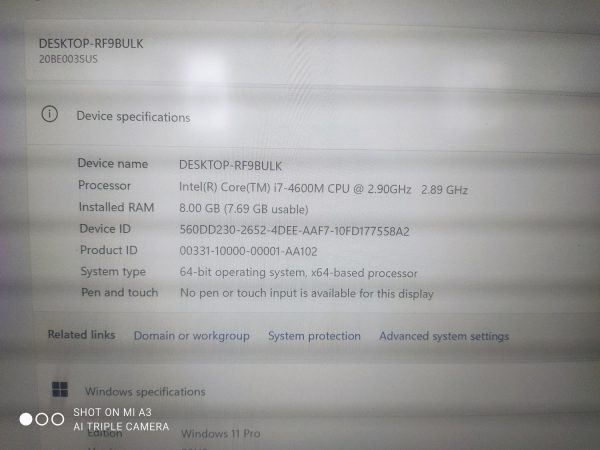 لپ تاپ گرافیک دار Lenovo T540p - تصویر 3