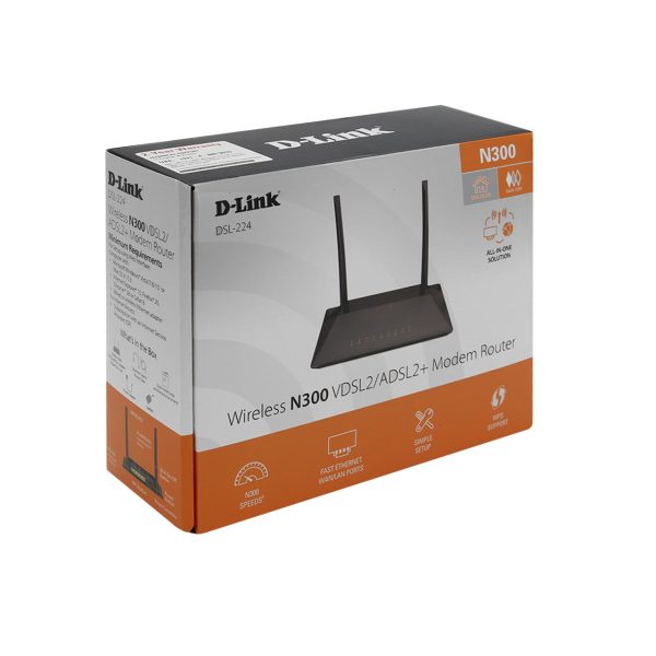 مودم دی لینک DSL-224 NEW